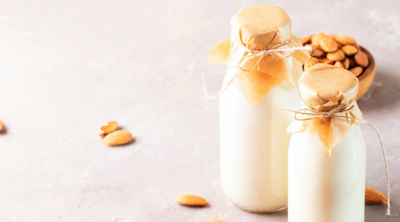 2-Ingredient Almond Milk