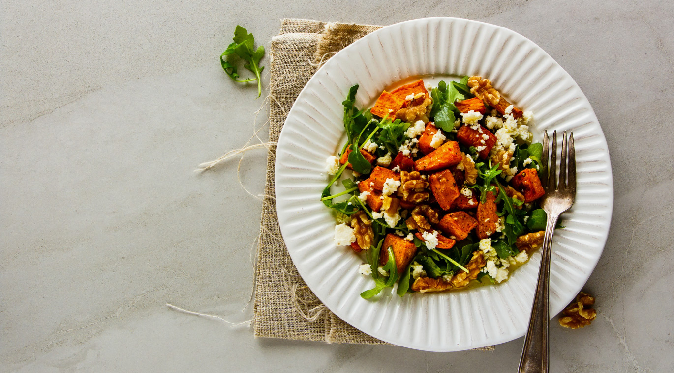 Roasted Sweet Potato Salad