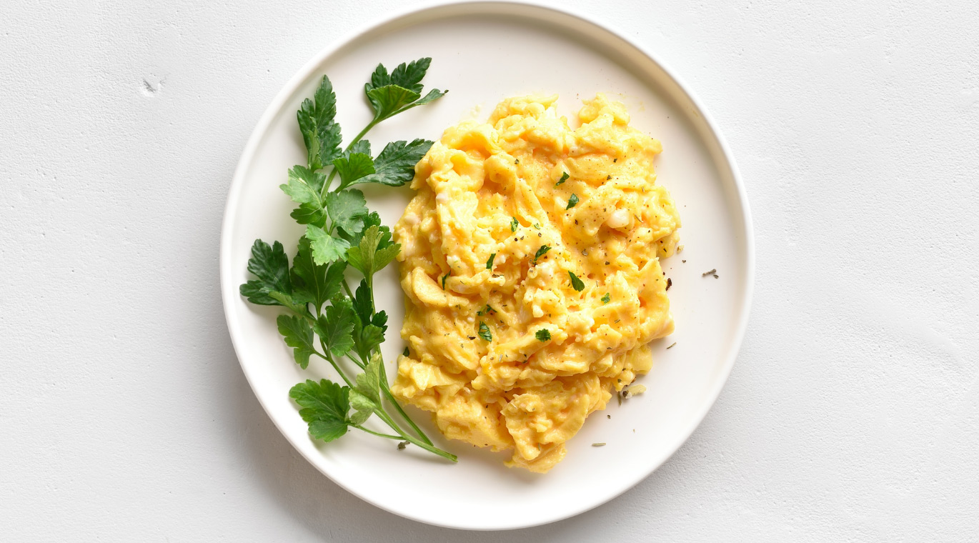 Super-Soft Scrambled Eggs