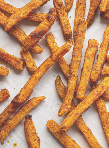 Parmesan Carrot Fries