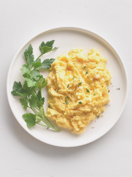 Super-Soft Scrambled Eggs
