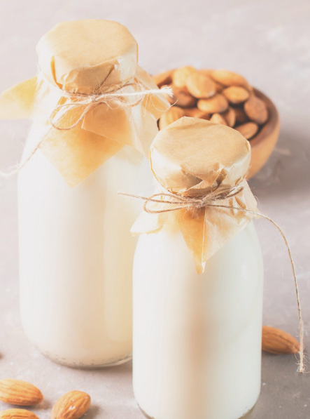 2-Ingredient Almond Milk